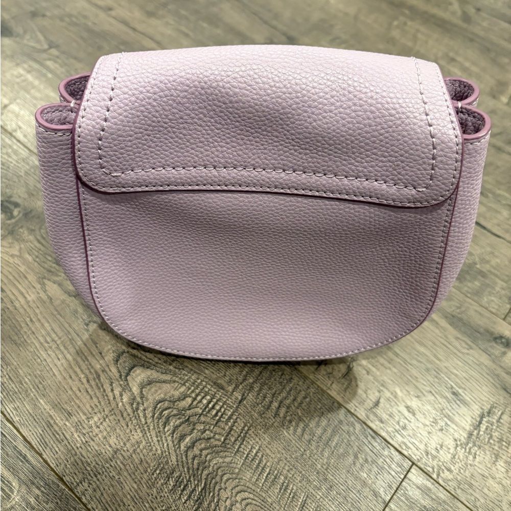 THE MARC JACOBS Maverick MiniāLeather Shoulder Bag in Lilac/Lavendar - Picture 3 of 8